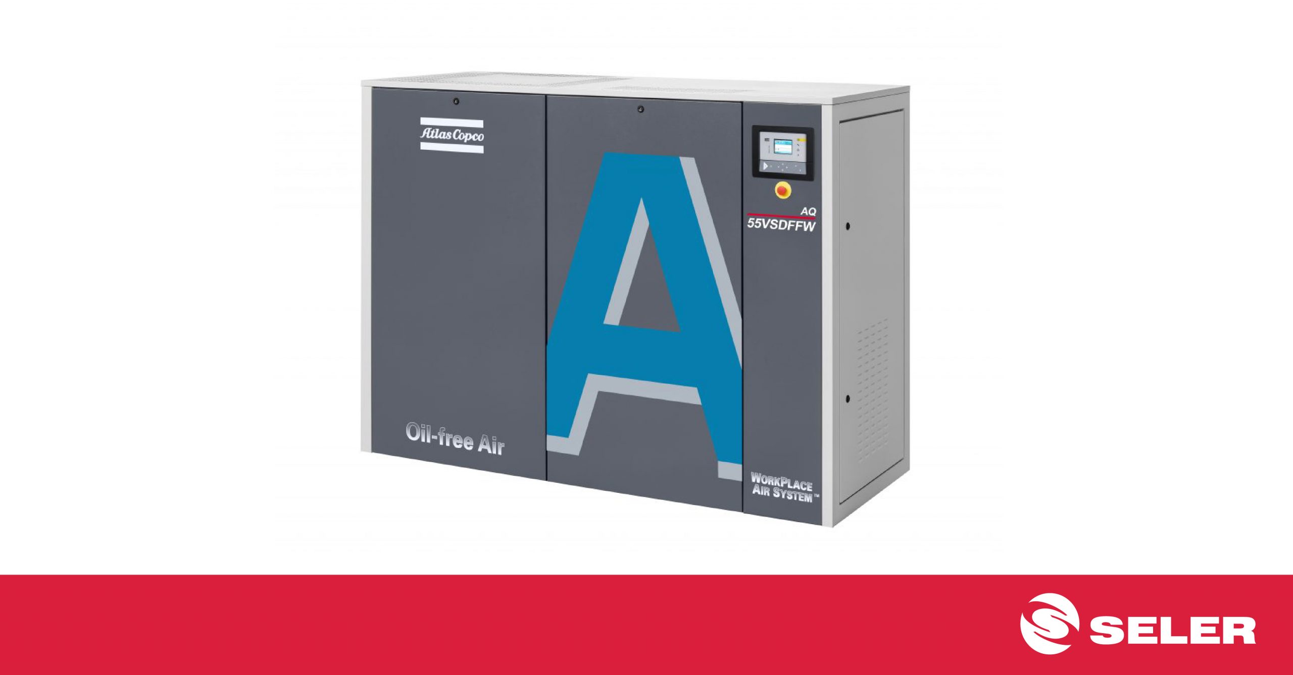 Instalación de los compresores tornillo con inyección de aceite