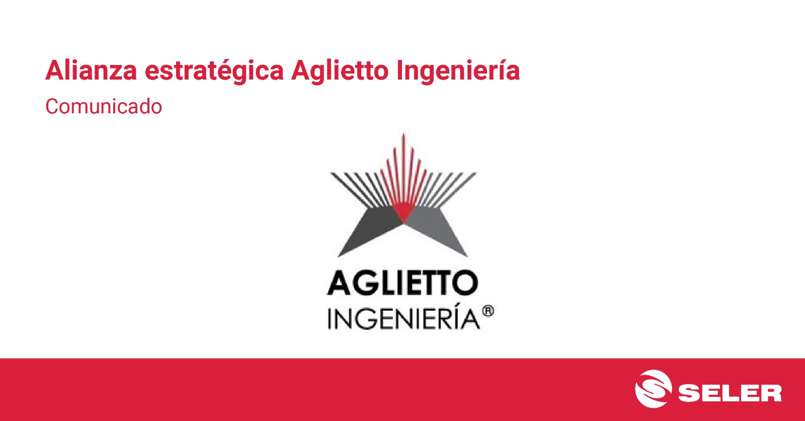 Alianza estratégica Aglietto Ingeniería